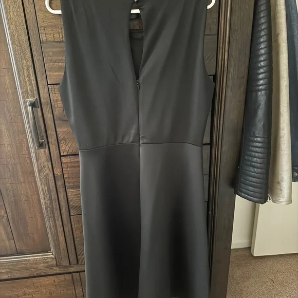 New York & Company Black Midi Dress - Picture 2 of 3